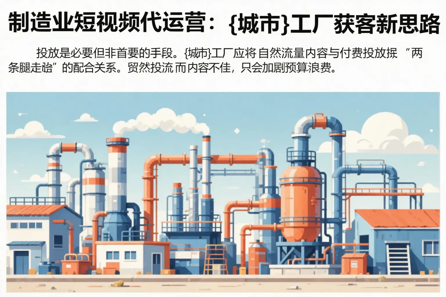 制造业短视频代运营：上海工厂获客新思路