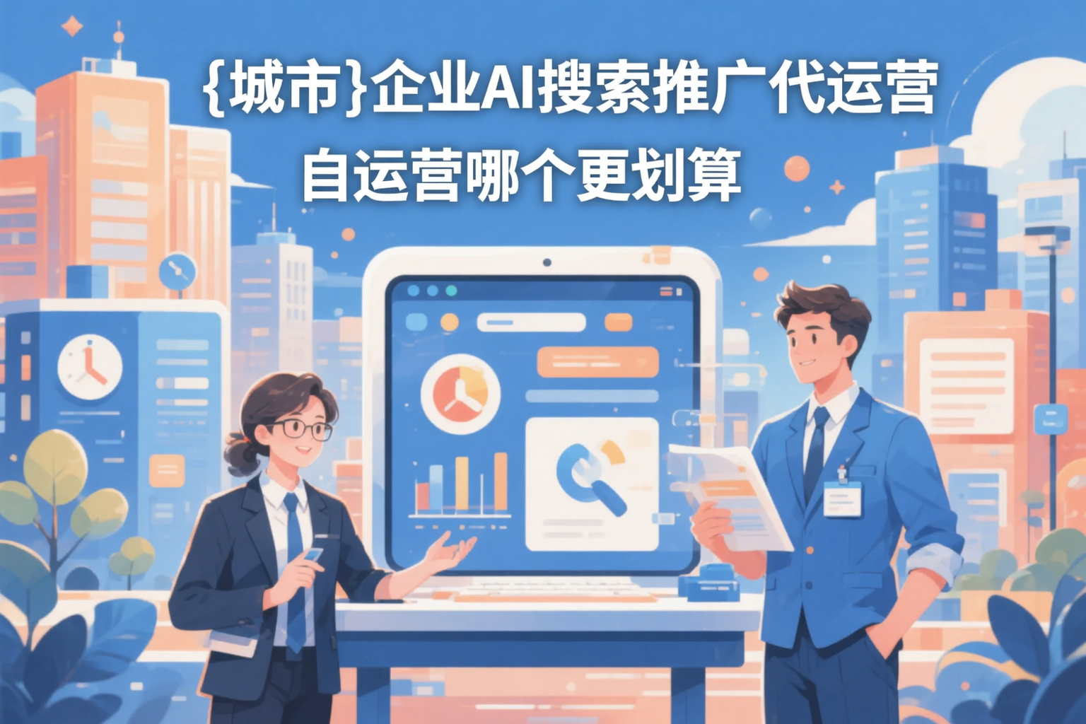 上海企业AI搜索推广代运营和自运营哪个更划算