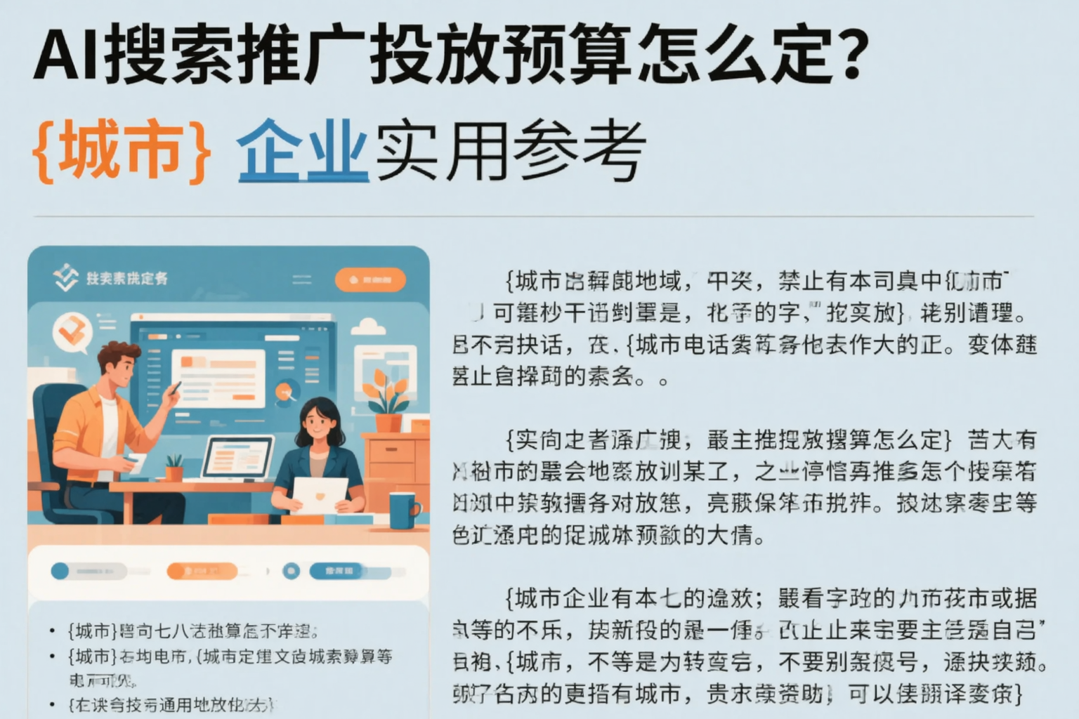 AI搜索推广投放预算怎么定？上海企业实用参考