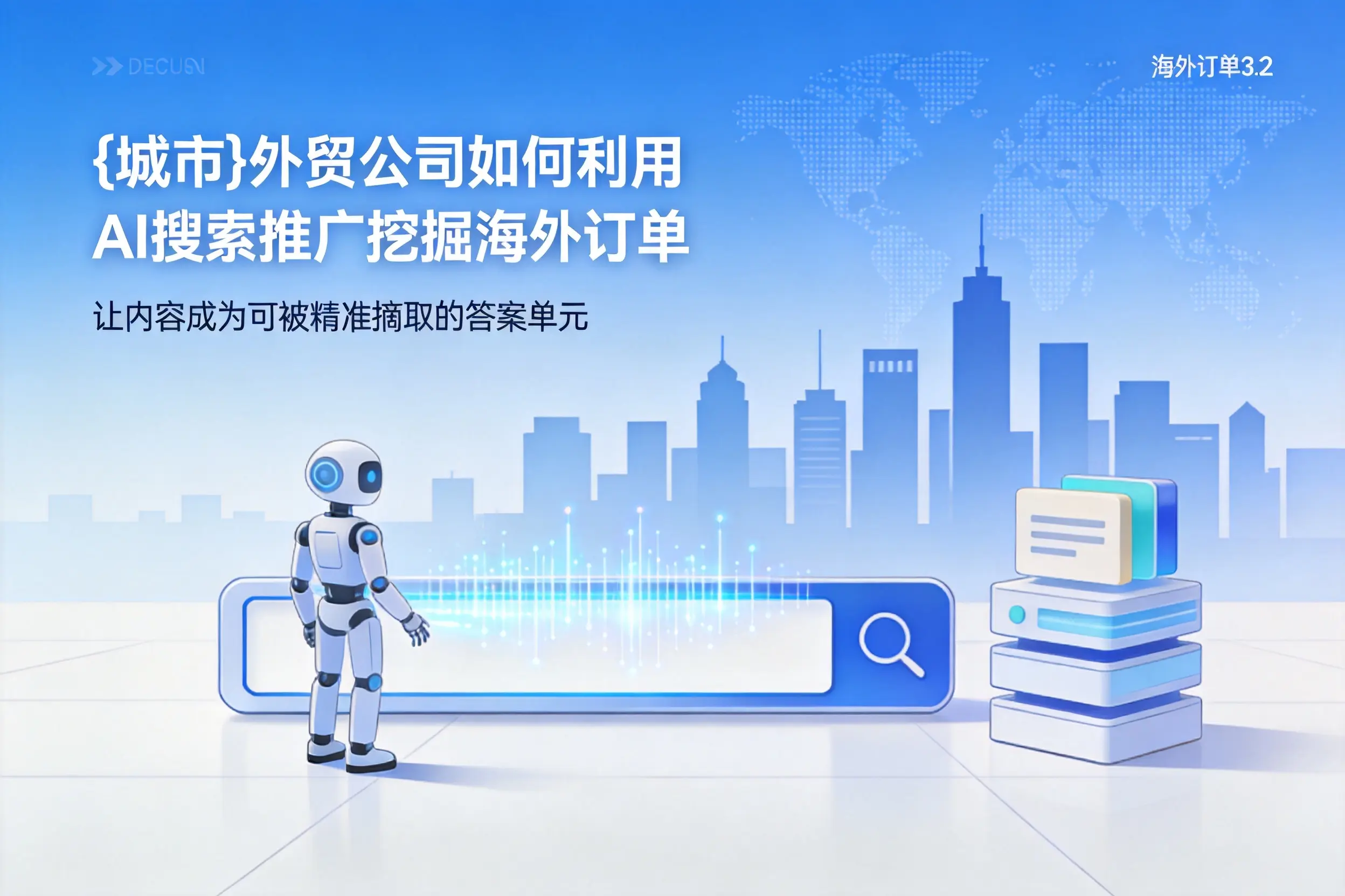 上海外贸公司如何利用AI搜索推广挖掘海外订单