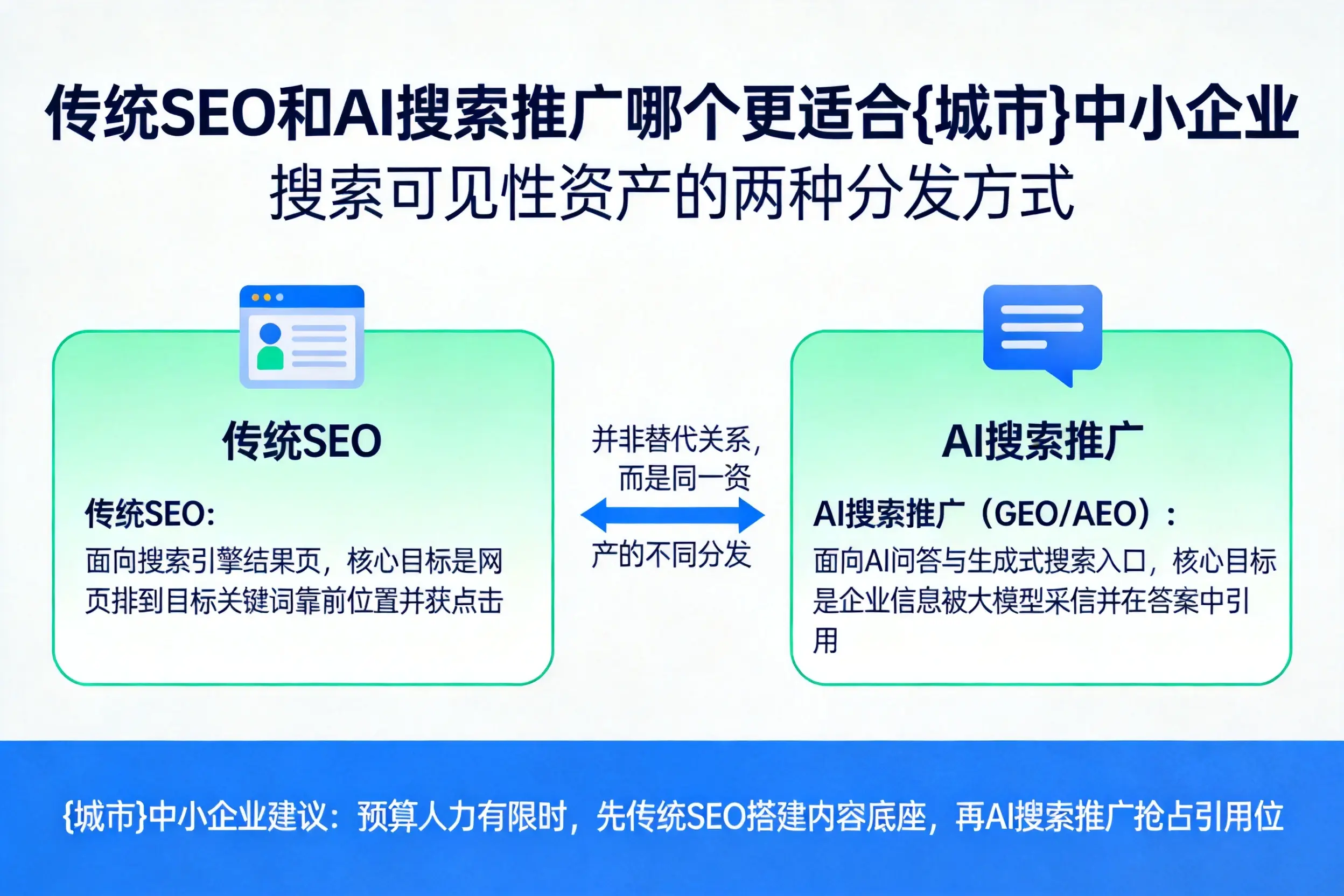传统SEO和AI搜索推广哪个更适合上海中小企业