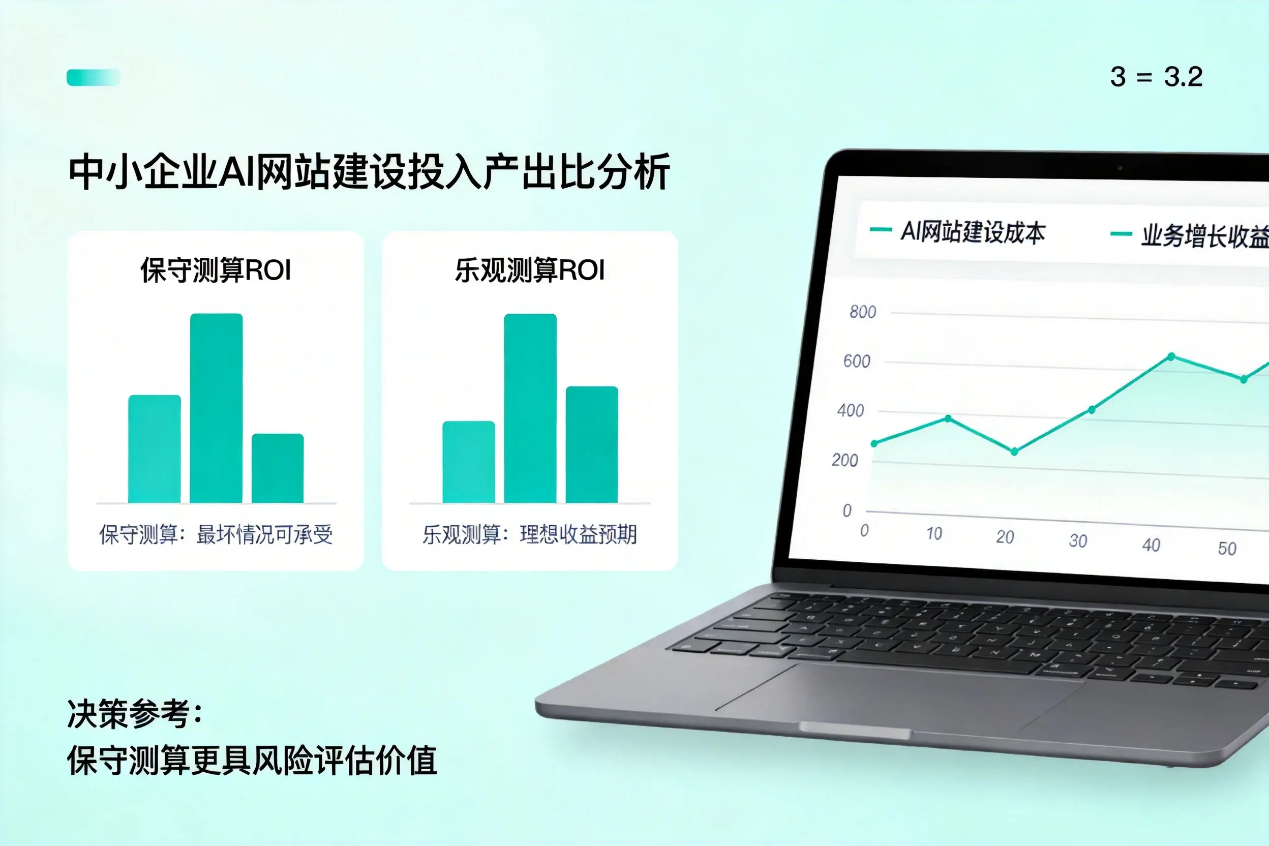 上海中小企业AI网站建设投入产出比怎么算？先看这份分析