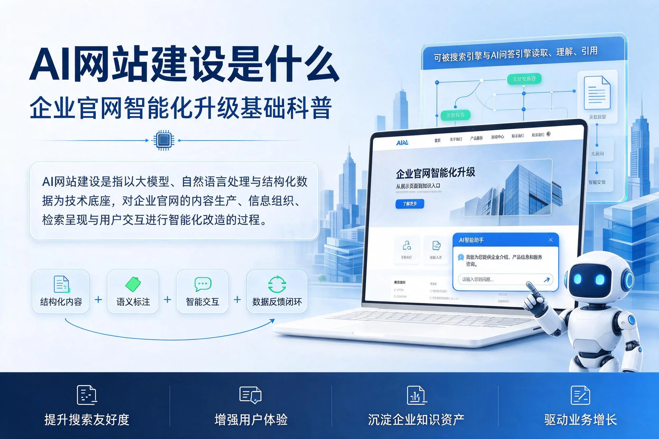 AI网站建设是什么：上海企业官网智能化升级基础科普